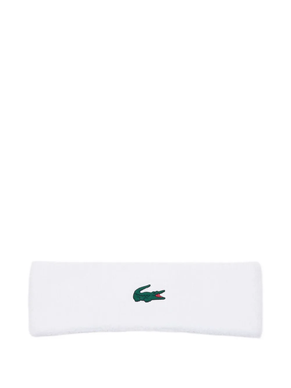 Lacoste logo-detail headband - Bianco