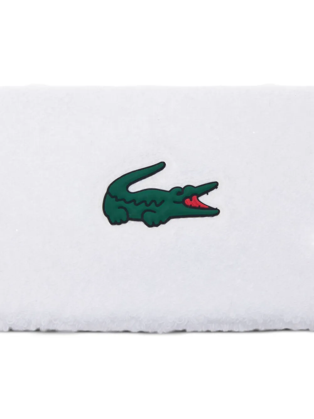 Lacoste logo-detail headband - Wit