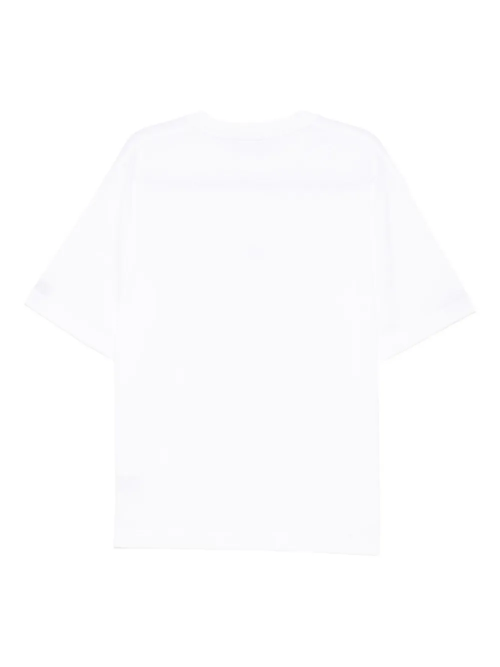 Lacoste T-shirt met geborduurd logo - Wit