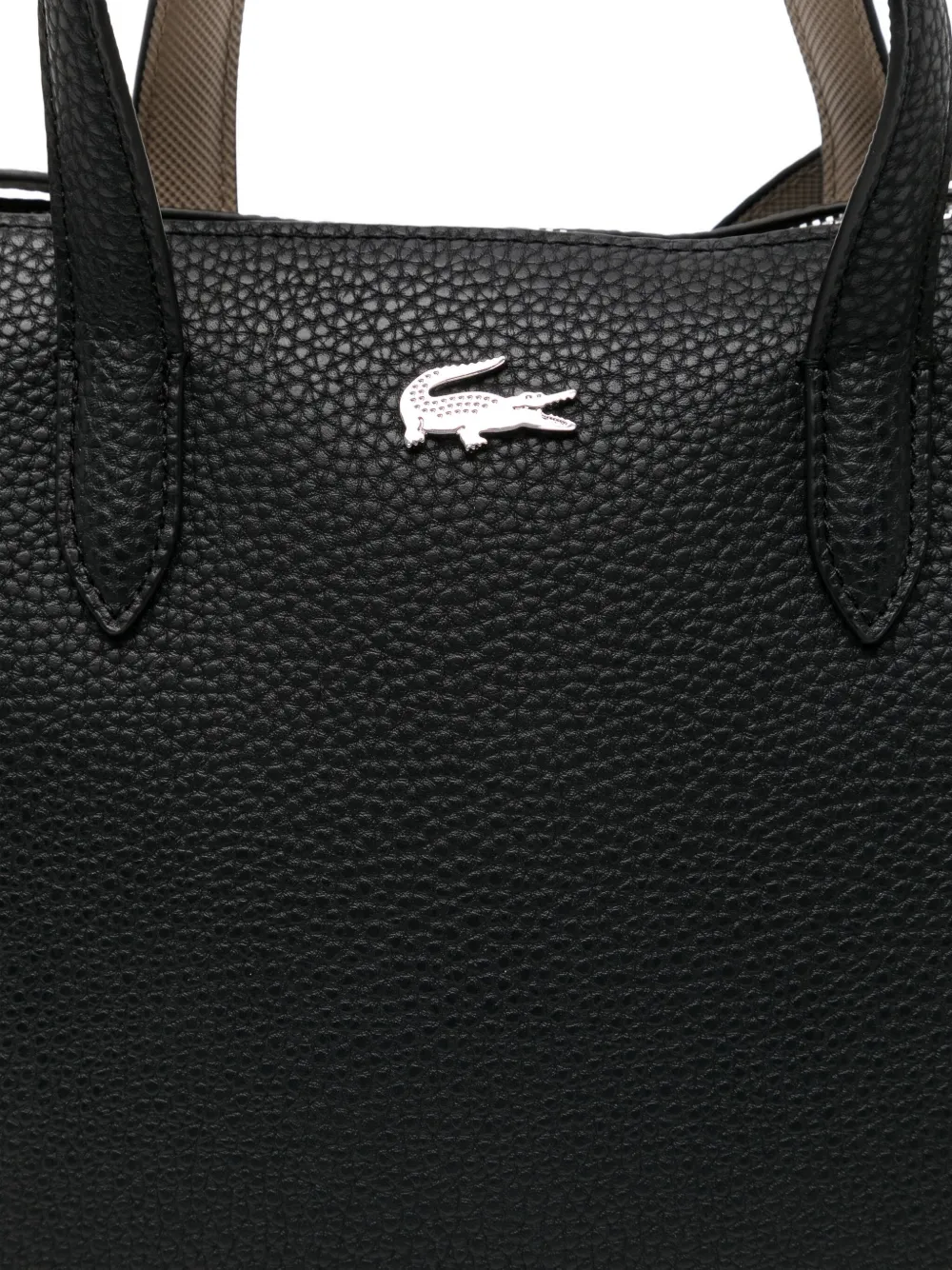 Lacoste Anna verticale shopper Zwart