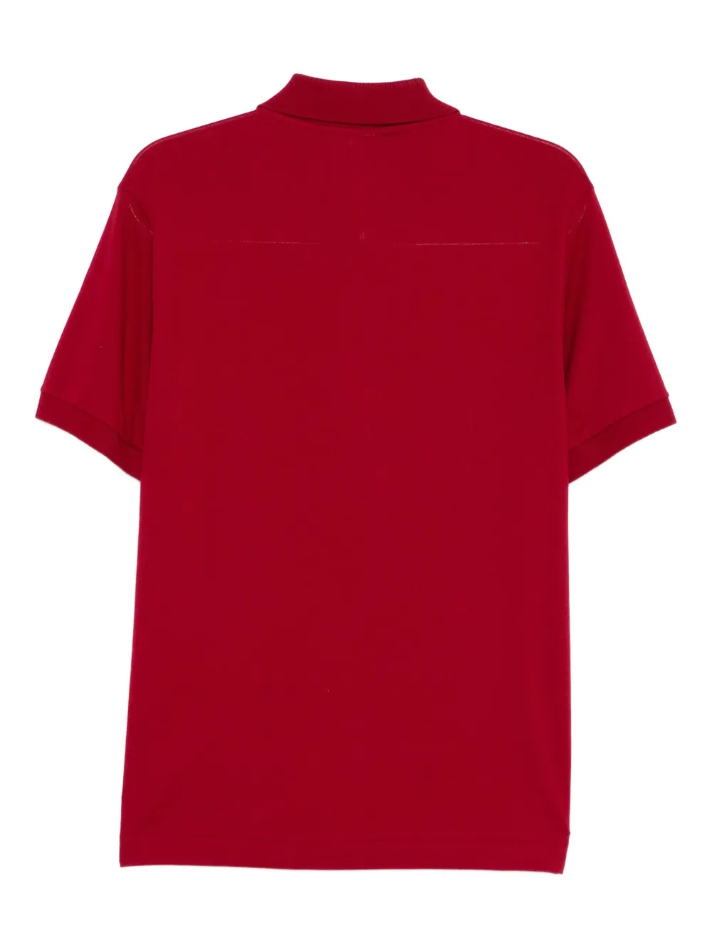 Lacoste Poloshirt met geborduurd logo - Rood