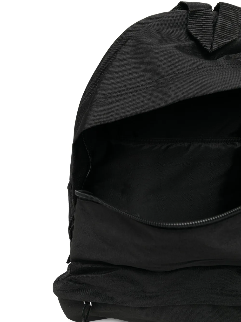 Lacoste Logo-patch Backpack In Black