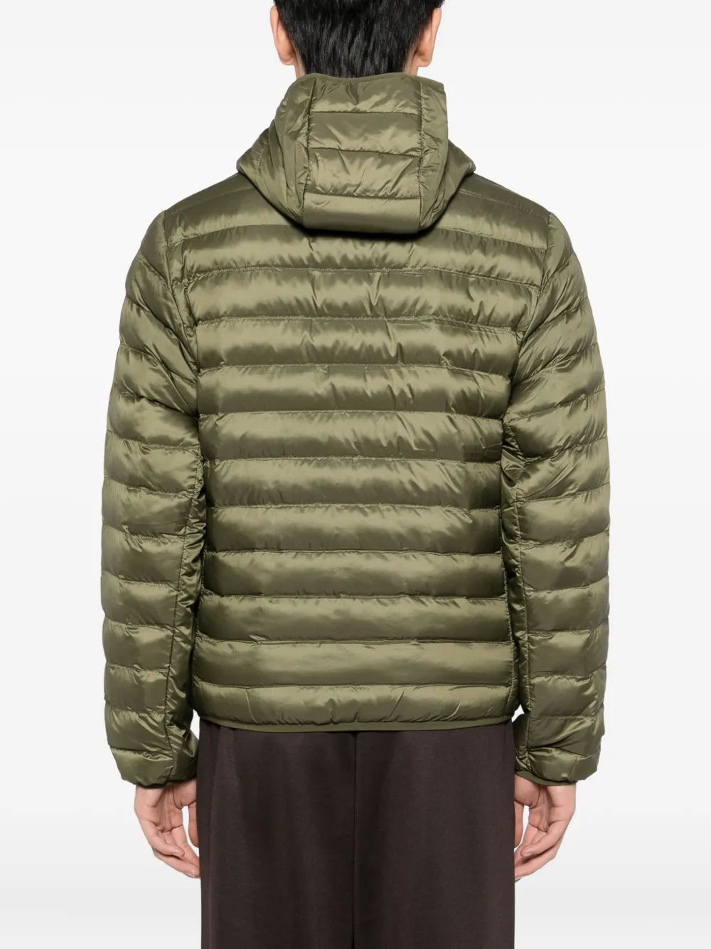 Lacoste Gewatteerd jack met capuchon Groen