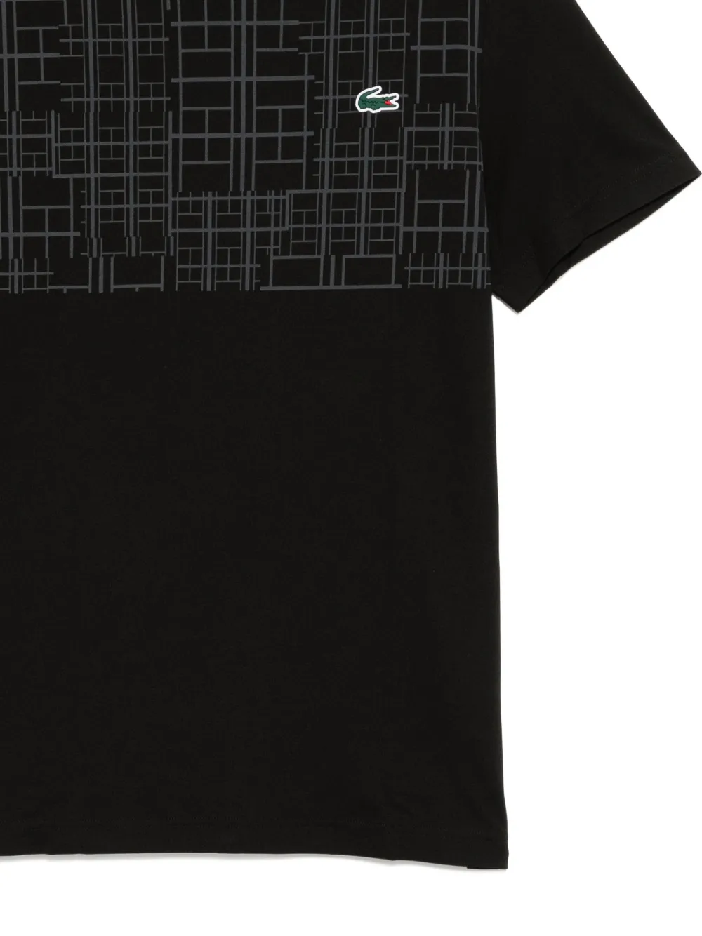 Lacoste X Novak Djokovic T-shirt In Black