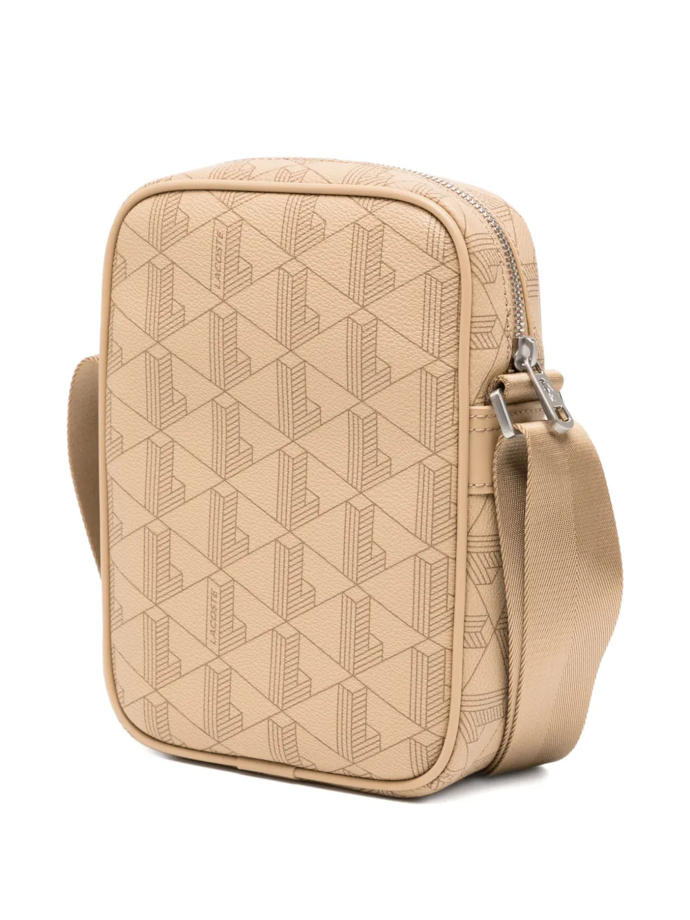 Lacoste The Blend Shoulder Bag In Neutral