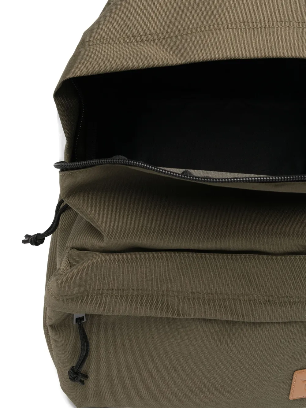 Lacoste Logo-patch Backpack In Green