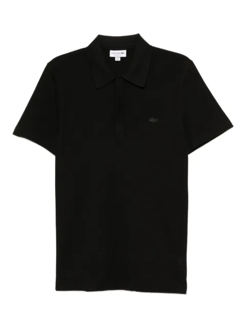 Lacoste Polo in cotone con applicazione logo
