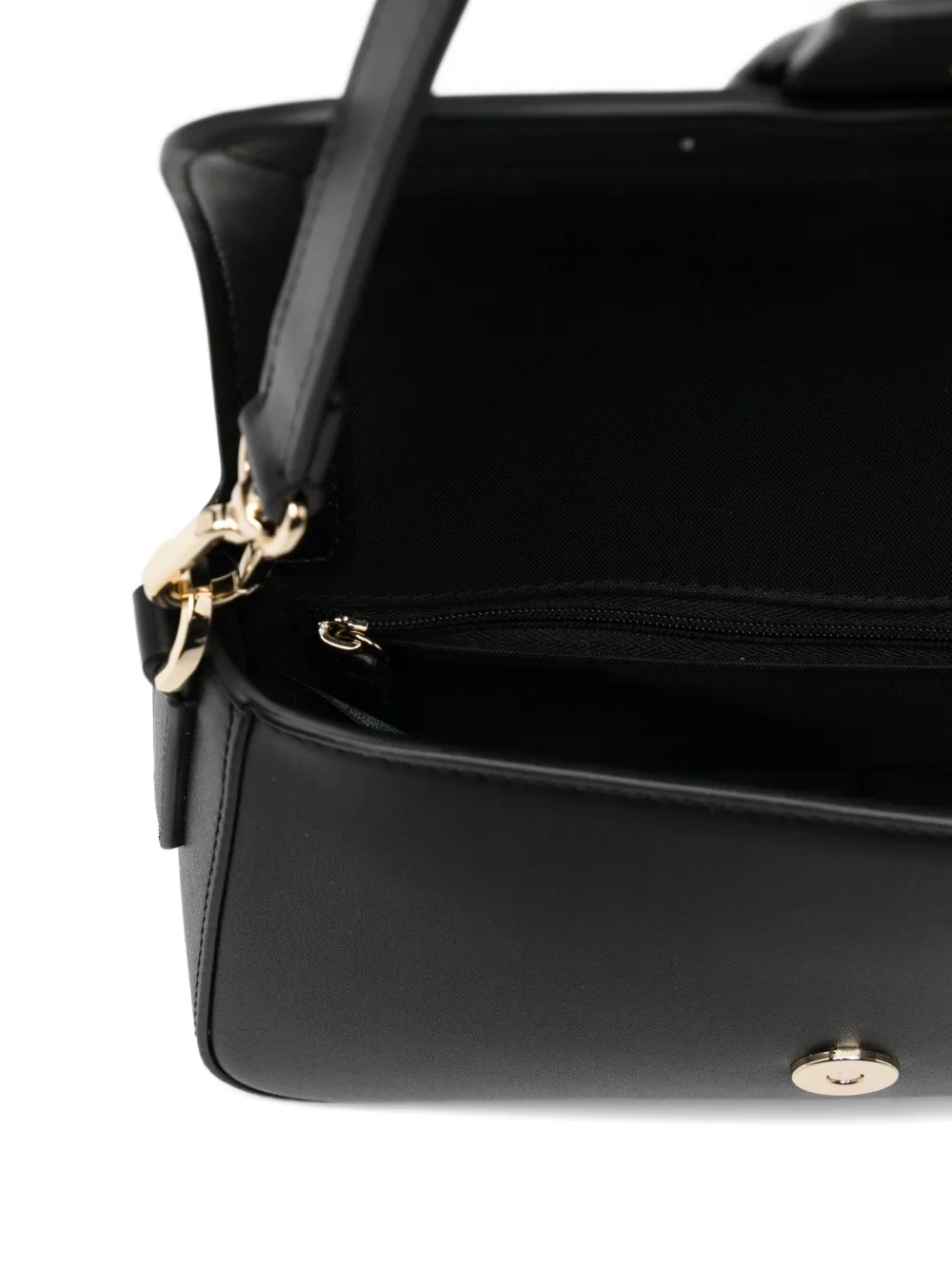 Lacoste Tas met omslag en logo-applicatie Zwart