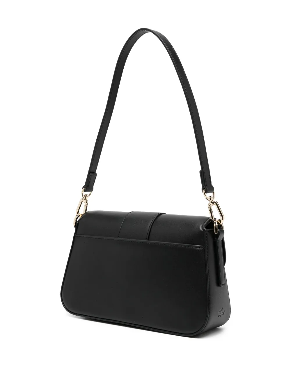 Lacoste Tas met omslag en logo-applicatie Zwart