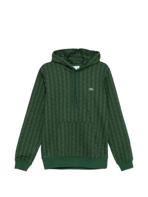 Lacoste logo-patch hoodie