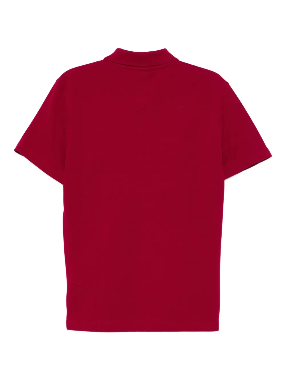 Lacoste Poloshirt met logo-applicatie - Rood