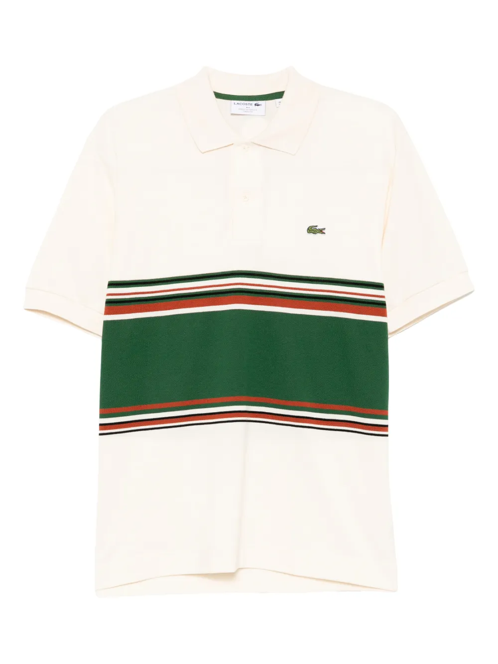 Lacoste Polo a righe - Toni neutri