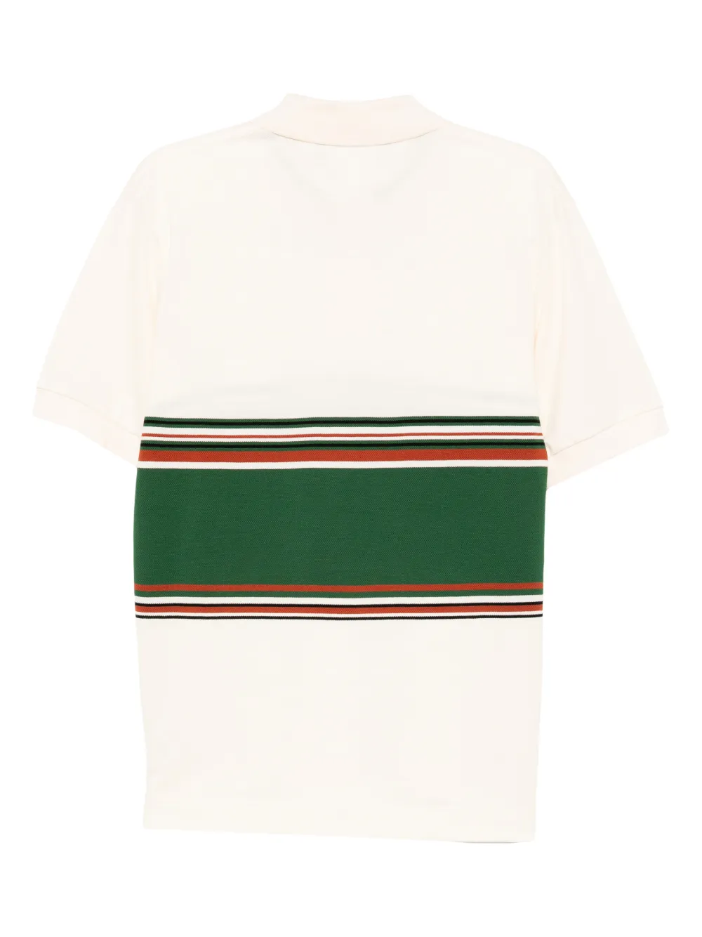 Lacoste Gestreept poloshirt - Beige