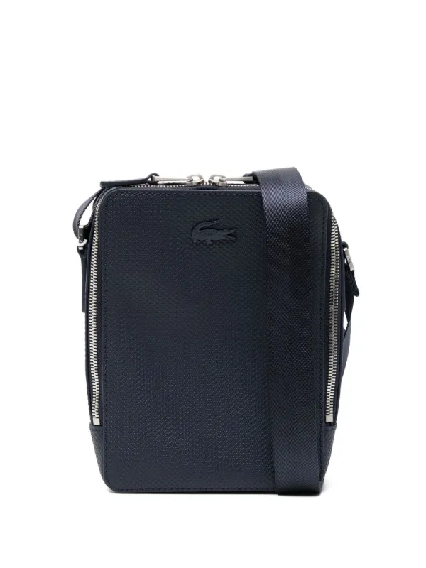 Lacoste ロゴエンボス ショルダーバッグ | ブルー | FARFETCH JP