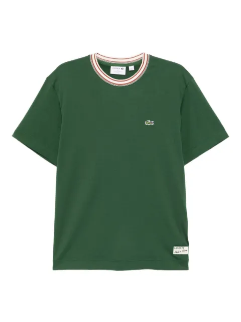 Lacoste playera con parche del logo