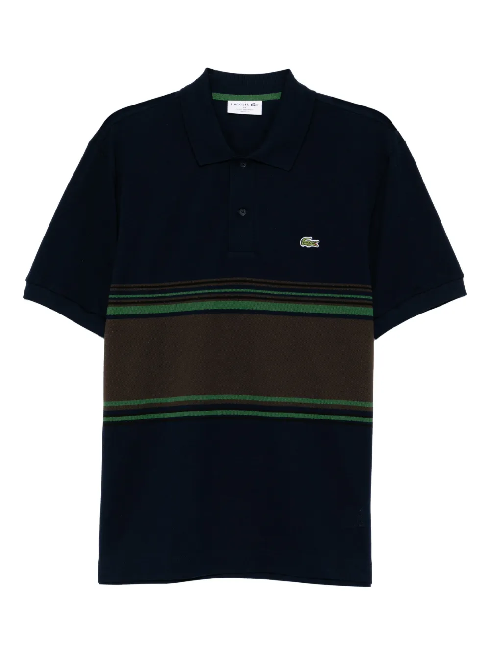 Lacoste Polo a righe - Blu