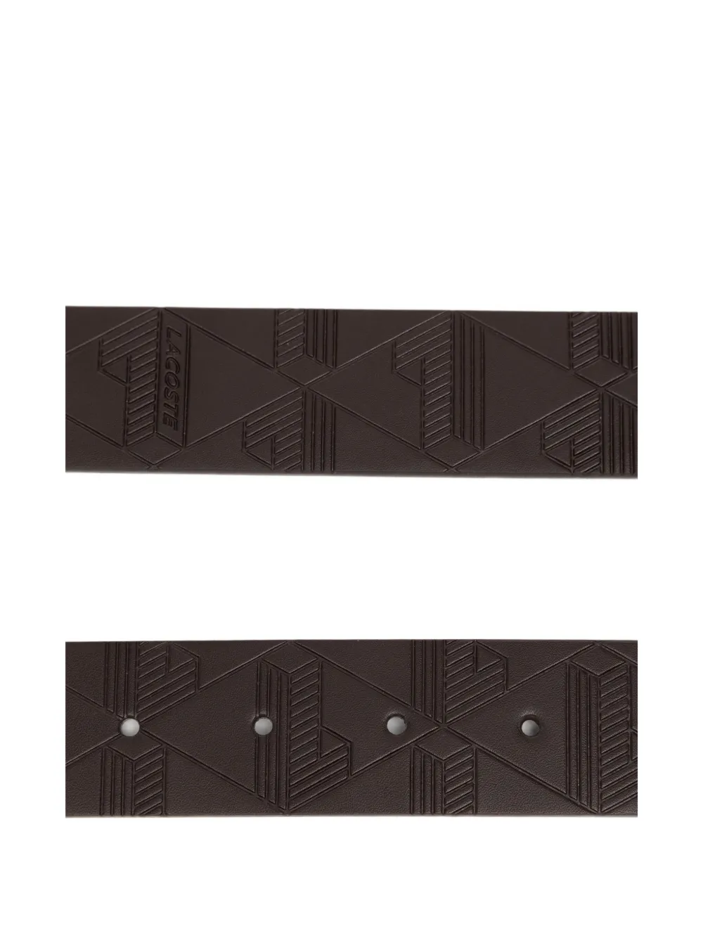 Lacoste Riem met monogram - Bruin