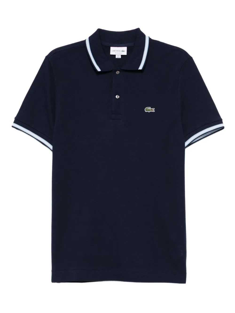 Lacoste Poloshirt met logo-applicatie Blauw