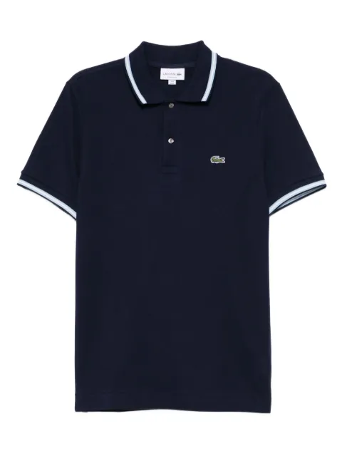 Lacoste logo-appliqué cotton polo shirt