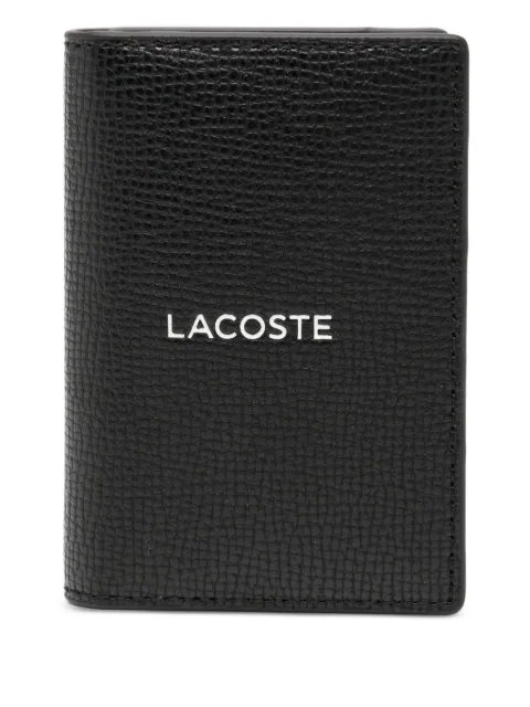 Lacoste logoed card holder