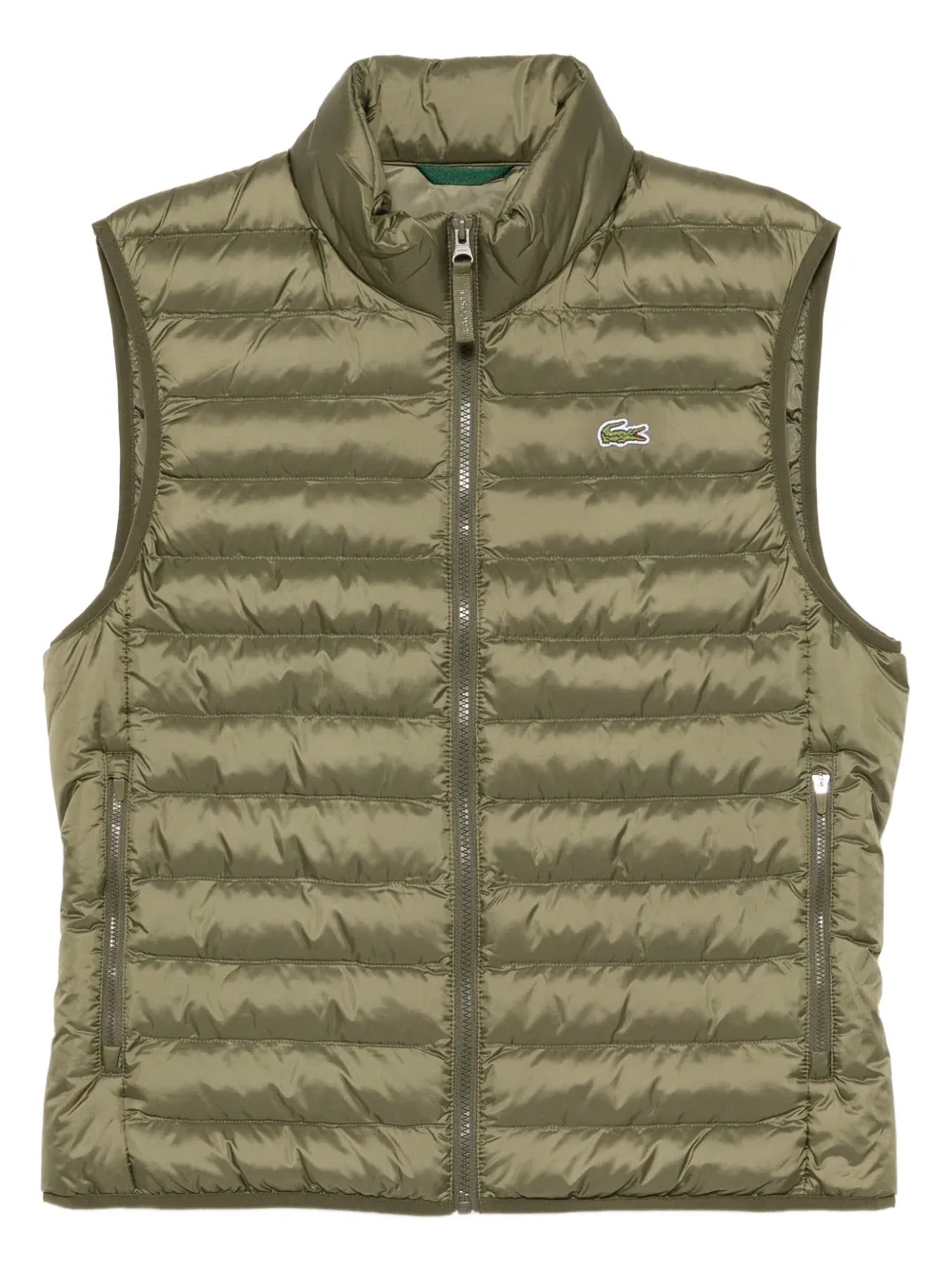 Lacoste キルティング ベスト - グリーン Lacoste キルティング ベスト - グリーン