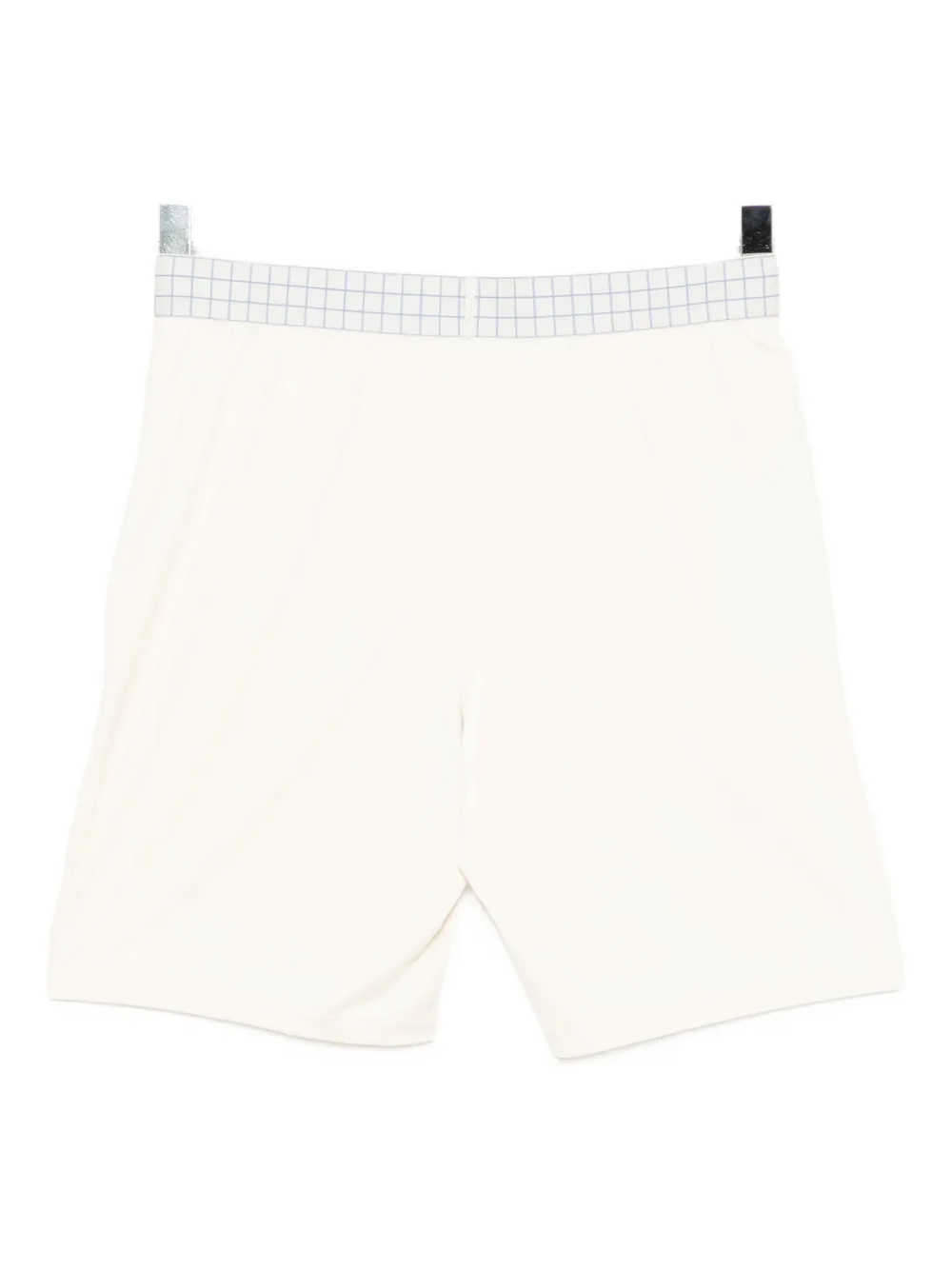 Lacoste Shorts met geborduurd logo - Beige