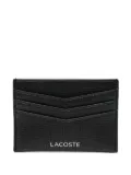 Lacoste leather card holder - Black