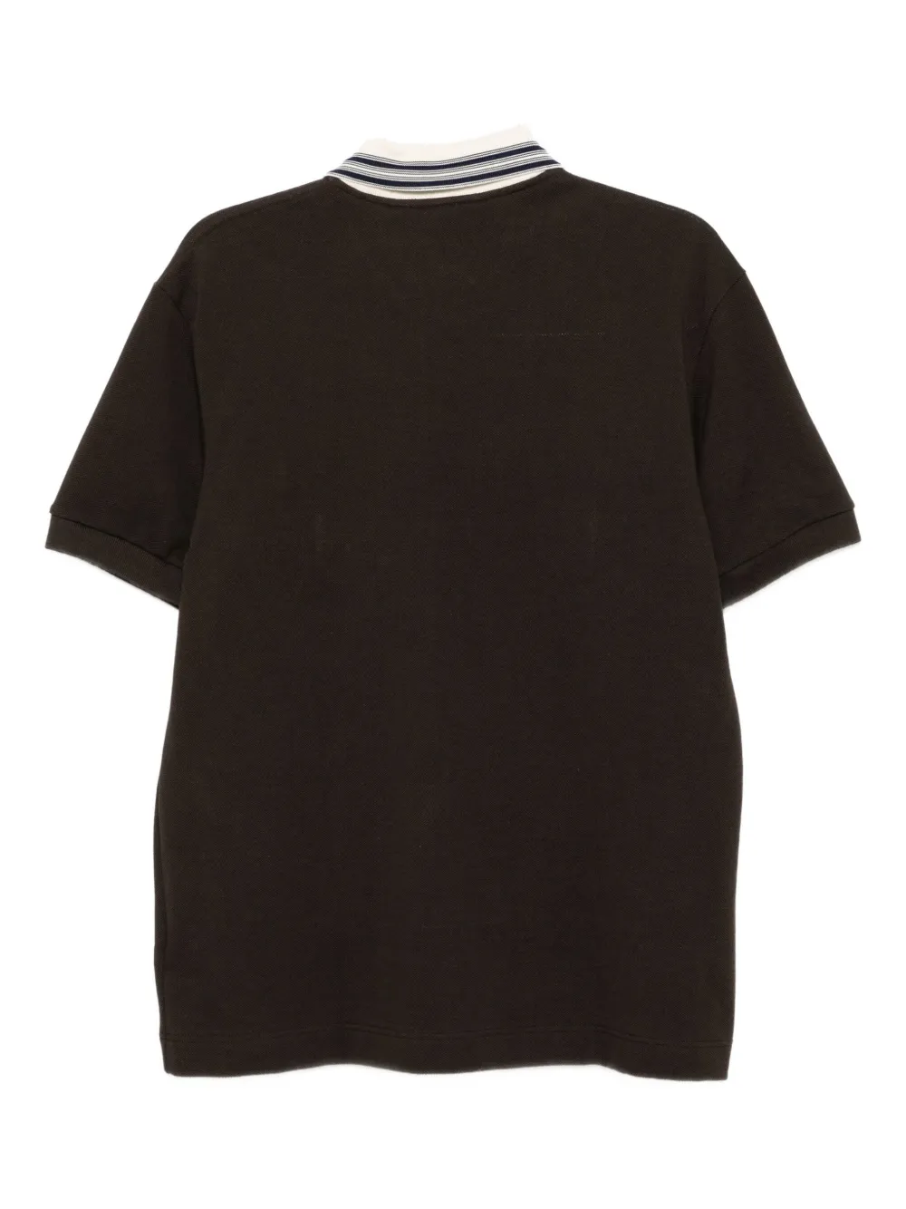 Lacoste logo-embroidered polo shirt - Bruin