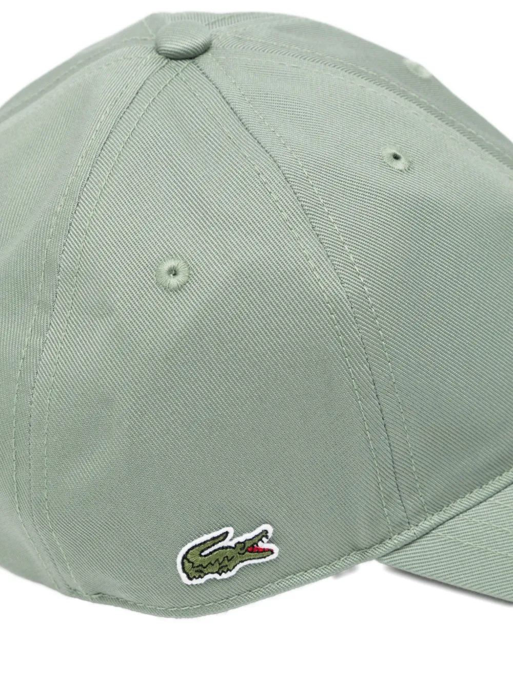 Lacoste Solid-color Baseball Cap In Gray