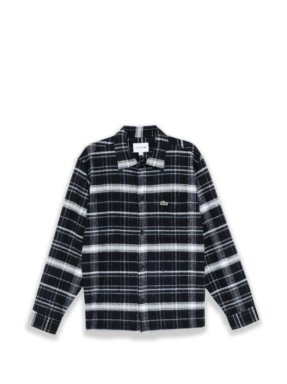 Lacoste plaid shirt - Schwarz