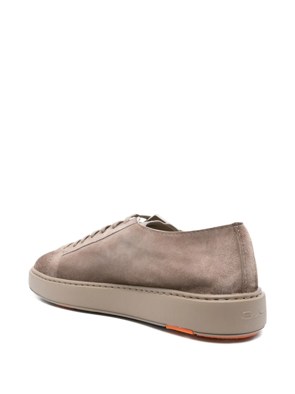 Santoni suede sneakers Grey