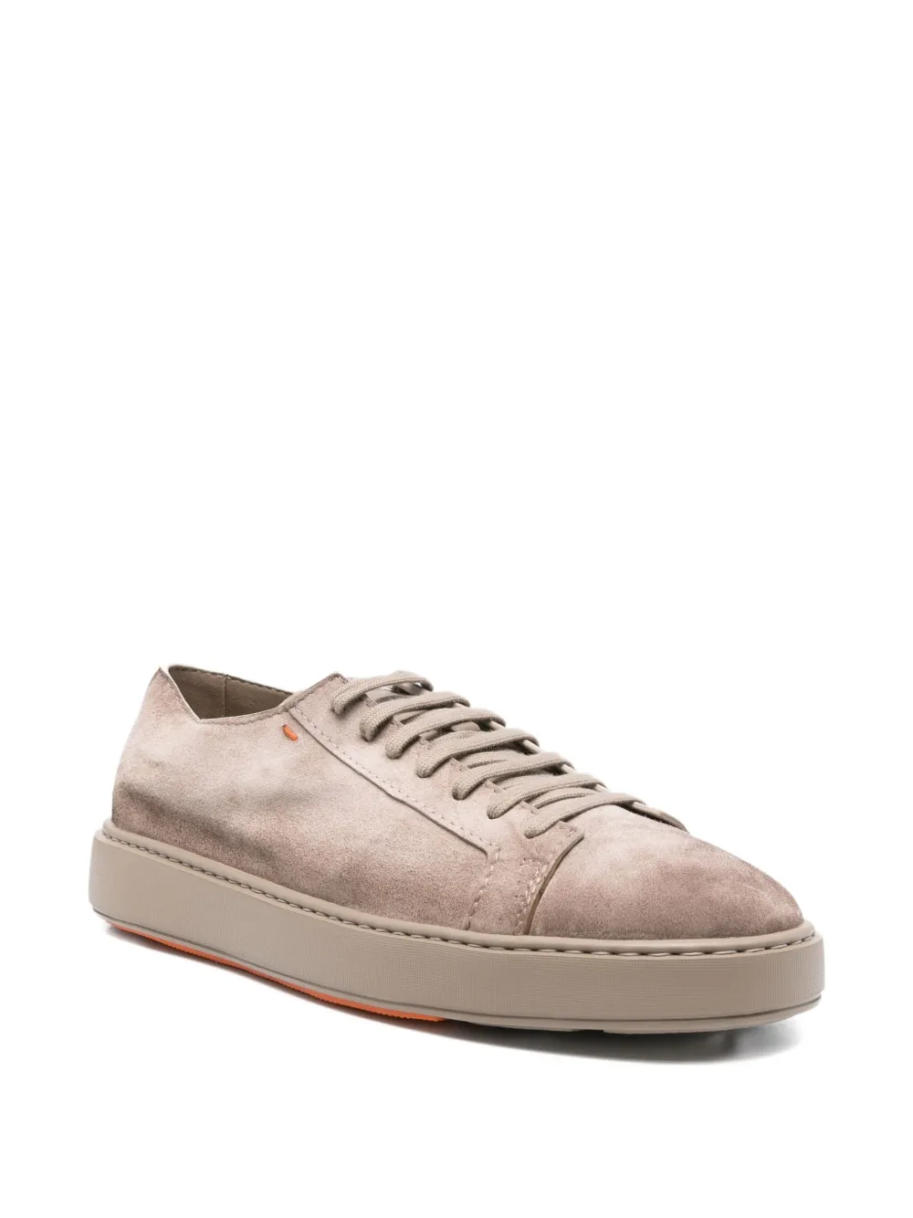 Santoni suede sneakers Grey
