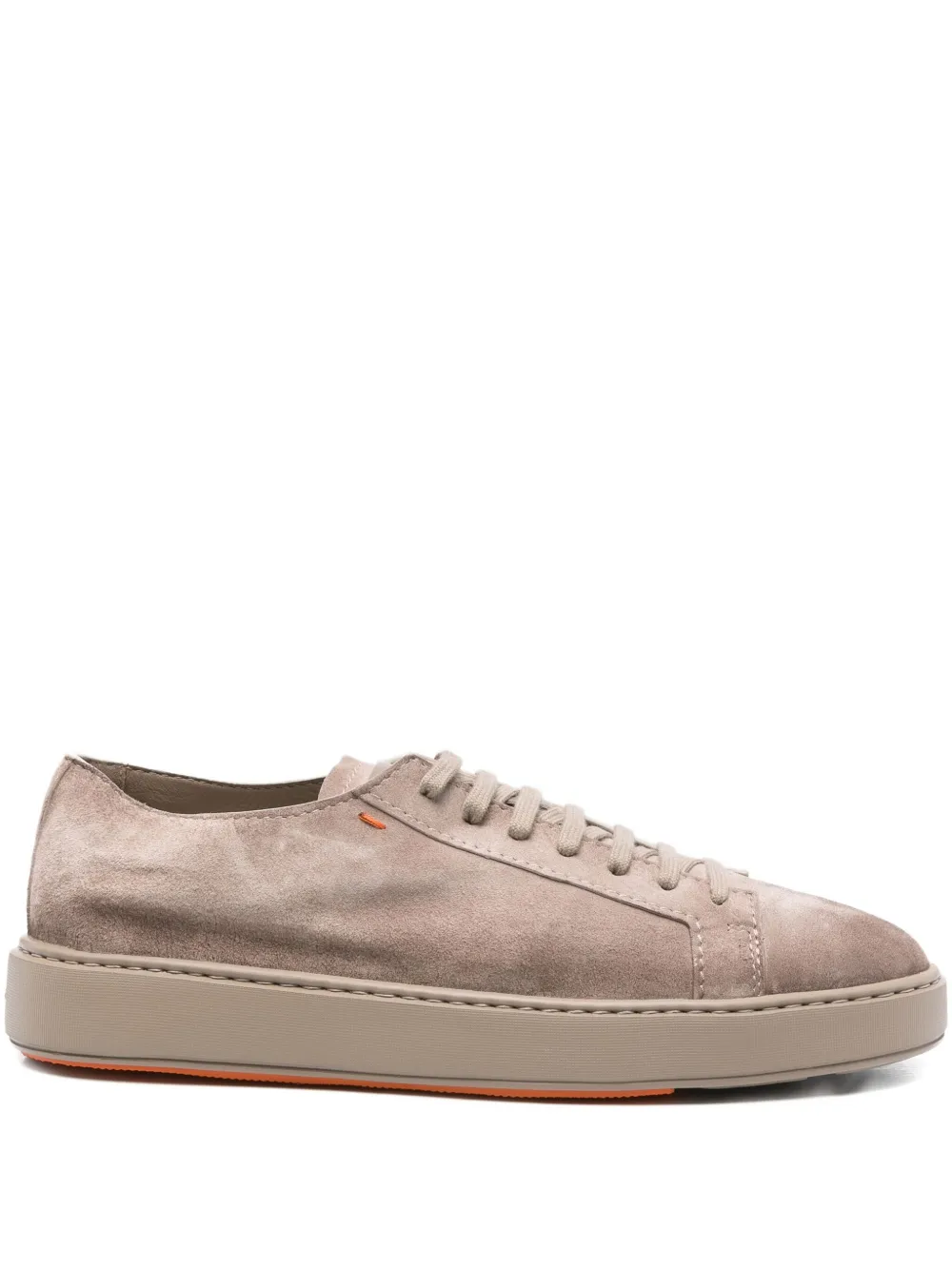 Santoni suede sneakers Grey