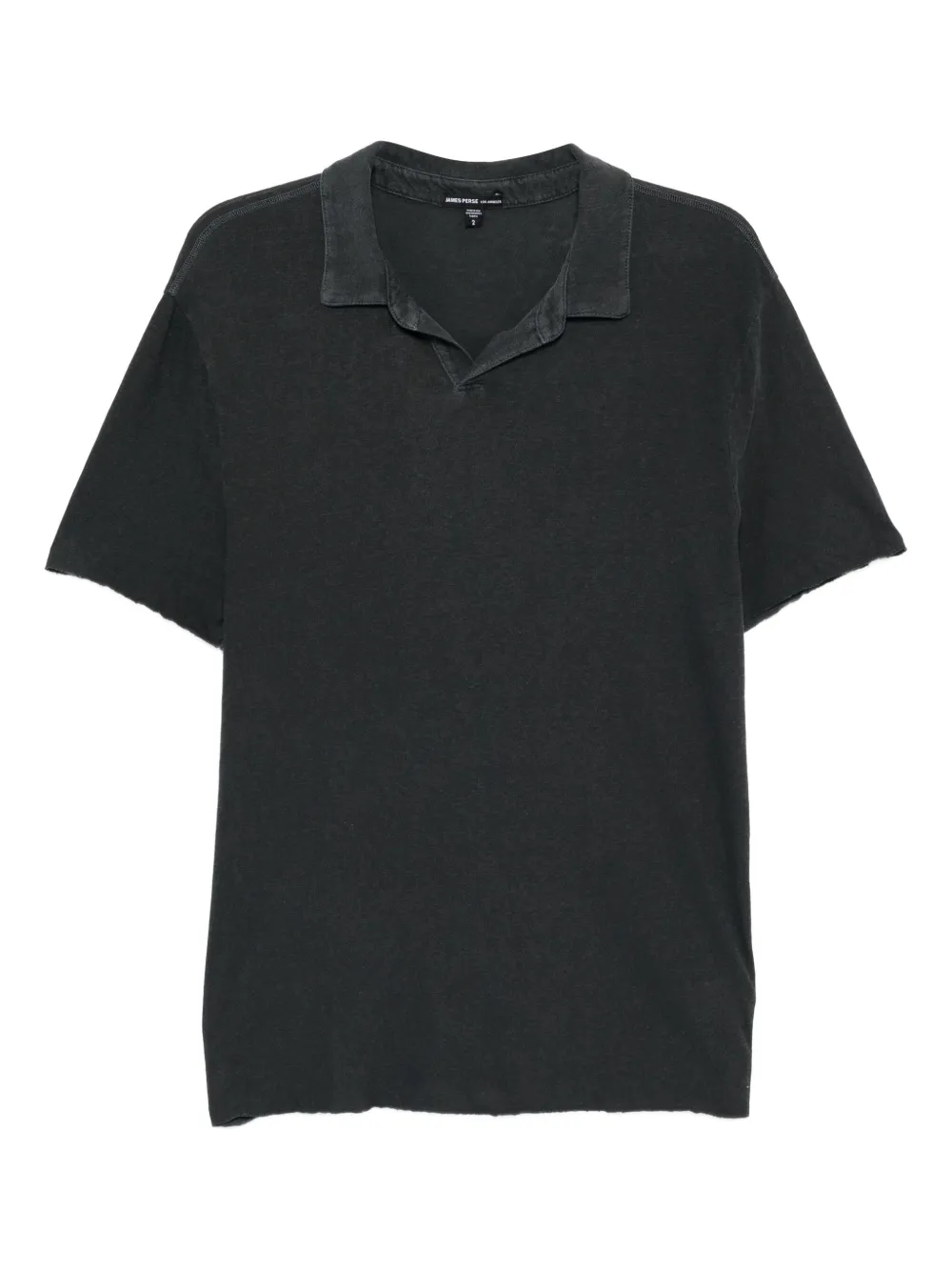 James Perse Slub polotop Zwart