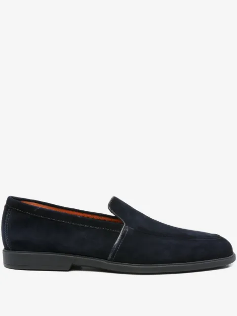 Santoni suede loafers