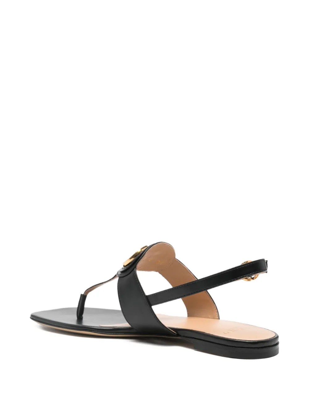 Valentino Garavani VLogo Signature slingback sandals Black