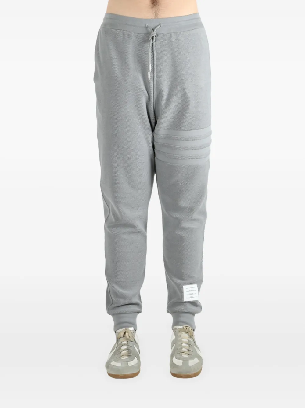Thom Browne three-stripe sweatpants - Grijs