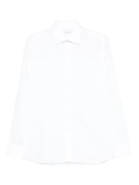 Tagliatore striped cotton shirt