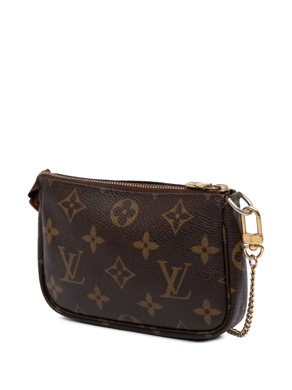 Pre-owned Louis Vuitton 2010 Monogram Mini Pochette Accessoires Handbag