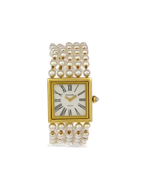 CHANEL Pre-Owned 1990-2000s Mademoiselle Quartz 22mm