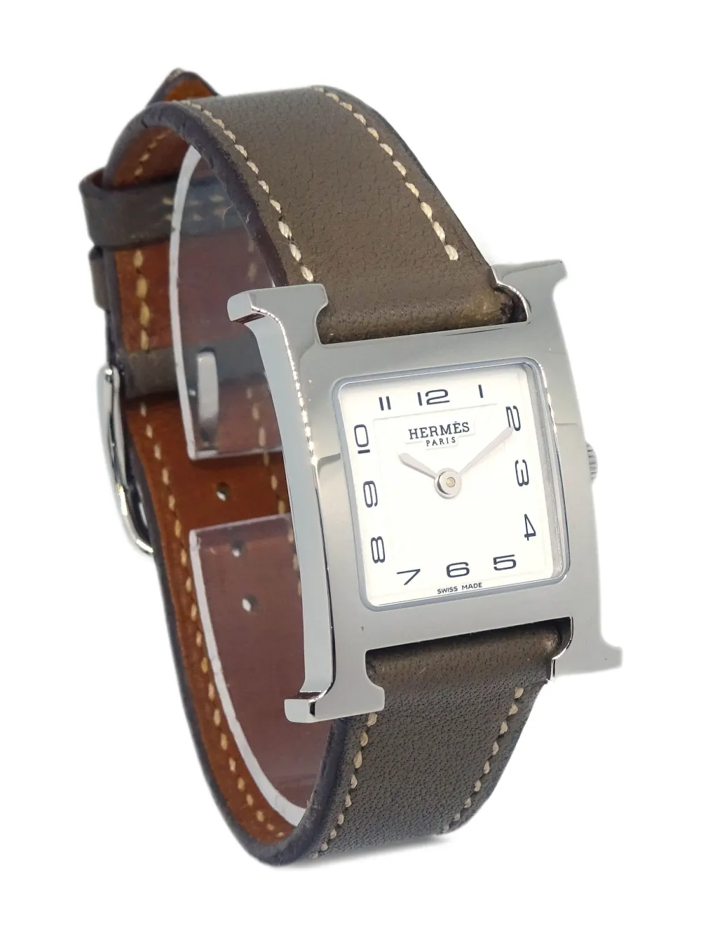 Hermès Pre-Owned 2016 small H 20mm | Pre-Owned Dress Watches | Image 2