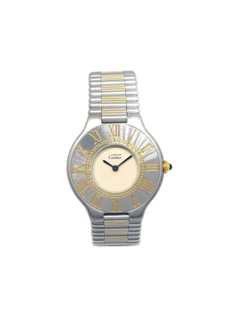 Cartier reloj Msut 21 de 30mm 1980-1990