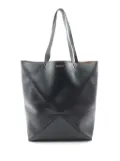 Loewe Pre-Owned 2000-2025 Large Calfskin Puzzle Fold tote bag - Black