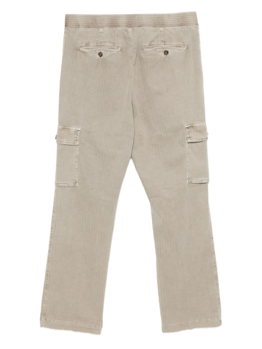 James Perse Broek met visgraatpatroon - Beige