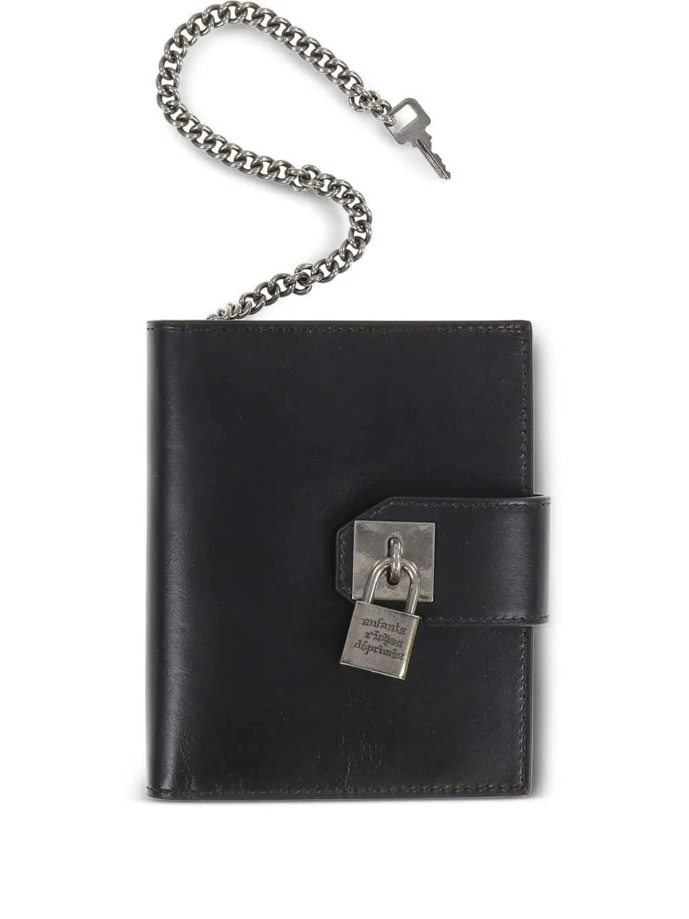 Enfants Riches Déprimés Only One padlock wallet | Black | Image 1