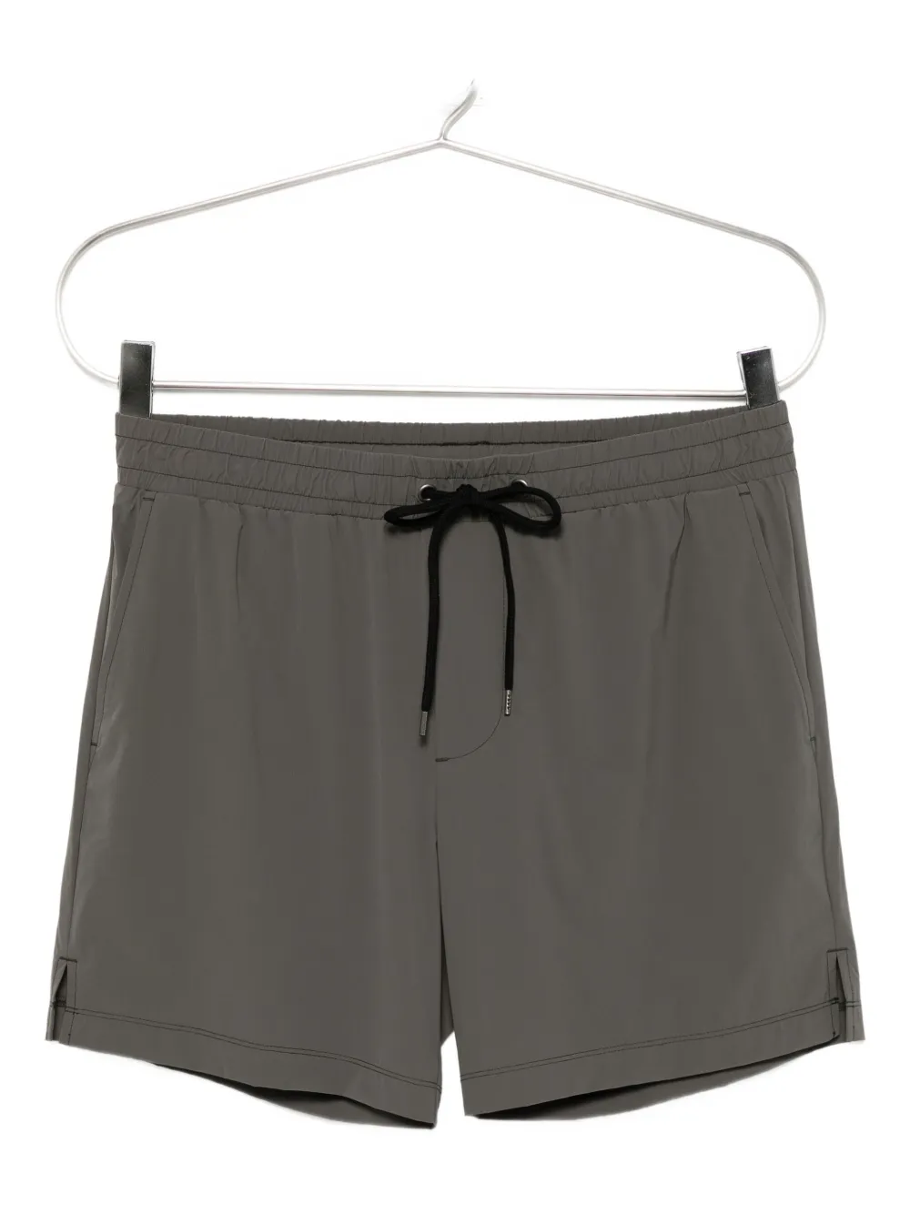 James Perse Shorts con spacco laterale - Verde