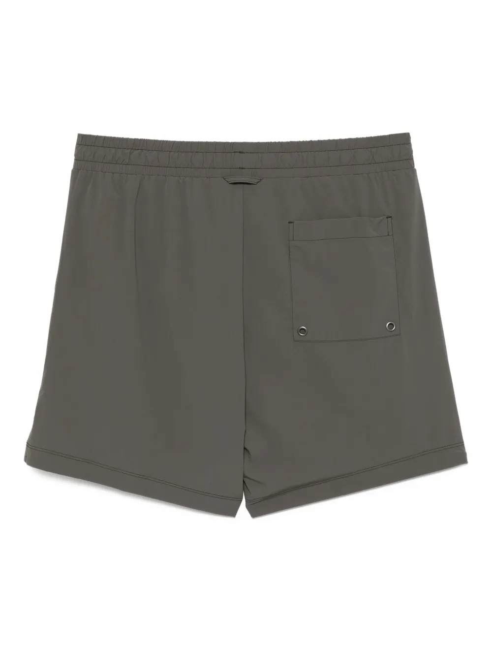 James Perse Shorts met zijsplit Groen