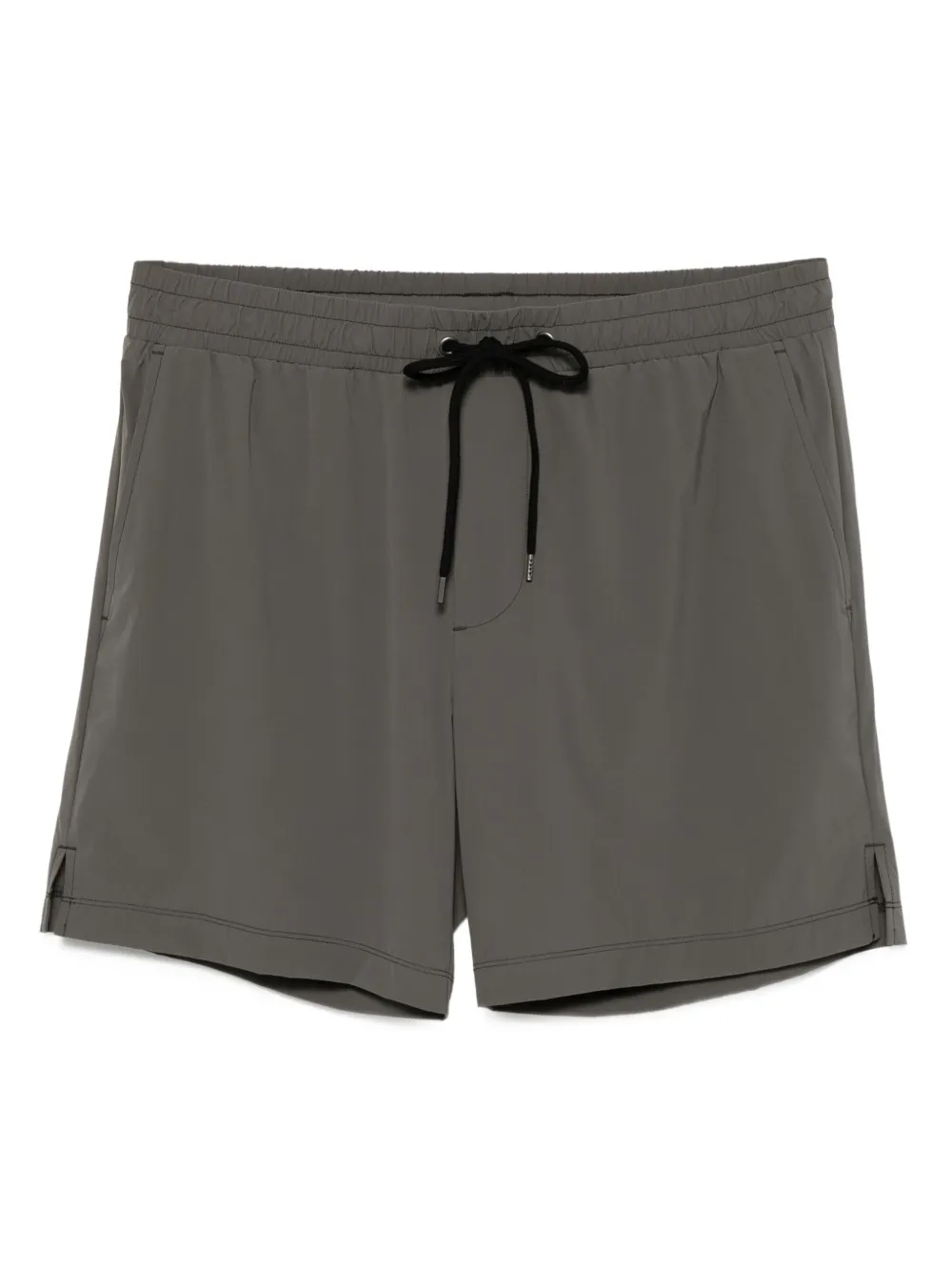 James Perse Shorts met zijsplit Groen