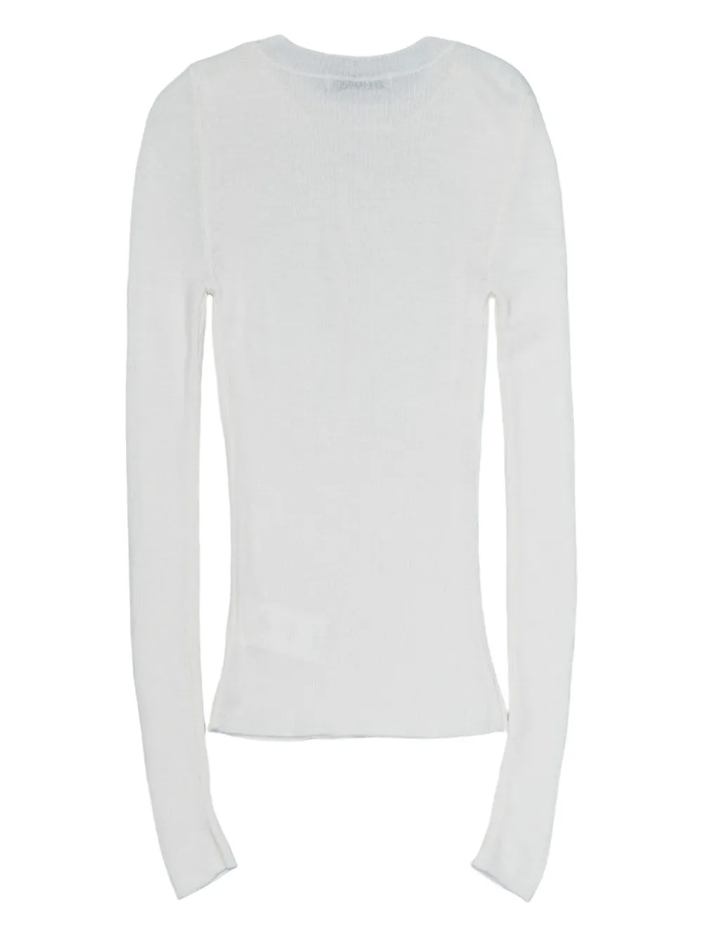 Open YY ribbed-knit sweater | Knitted Sweaters | Image 2