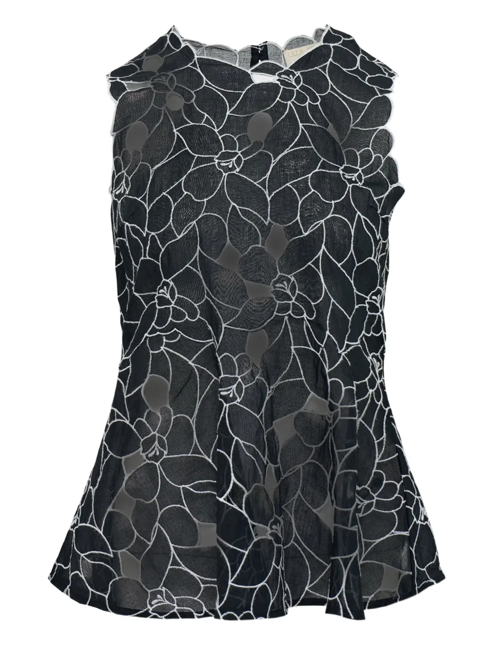 Ulla Johnson Ali floral tank top | White | Image 1